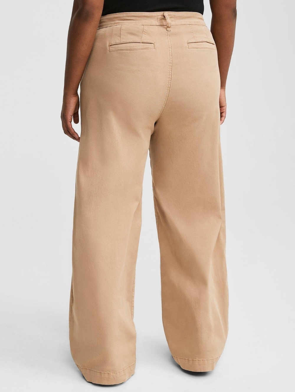 Torrid Wide Leg High-Rise Chino Pant Safari Size 12R - Picture 2 of 12